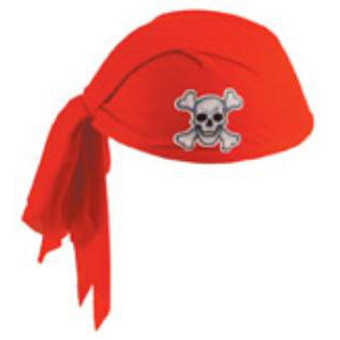 "Red Pirate Scarf Hat"