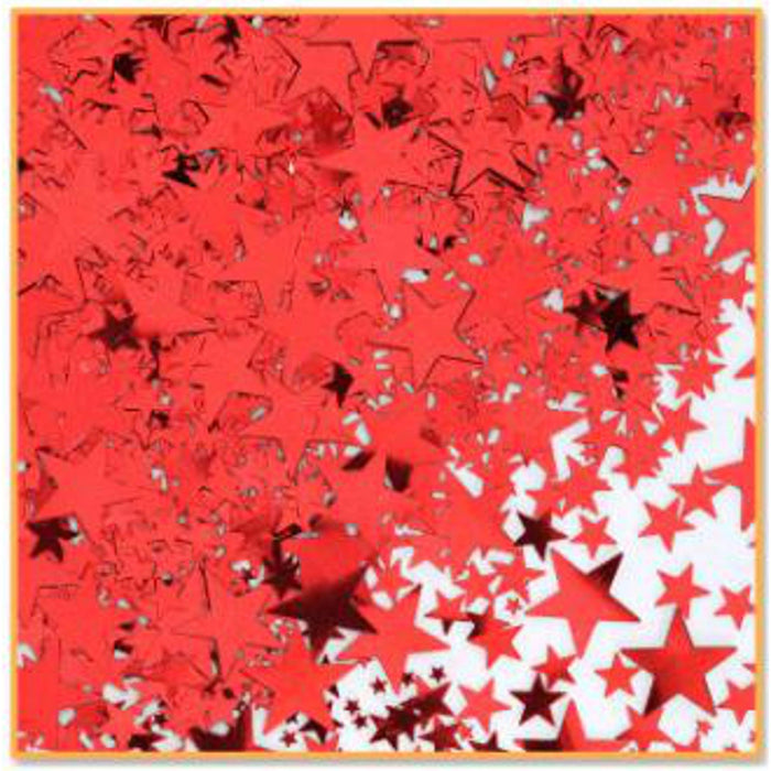 "Red Star Confetti - 1/2Oz Pack"