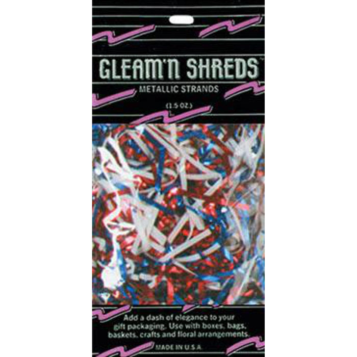 "Red, White, And Blue Gleam N Shreds - 1.5Oz Pack"