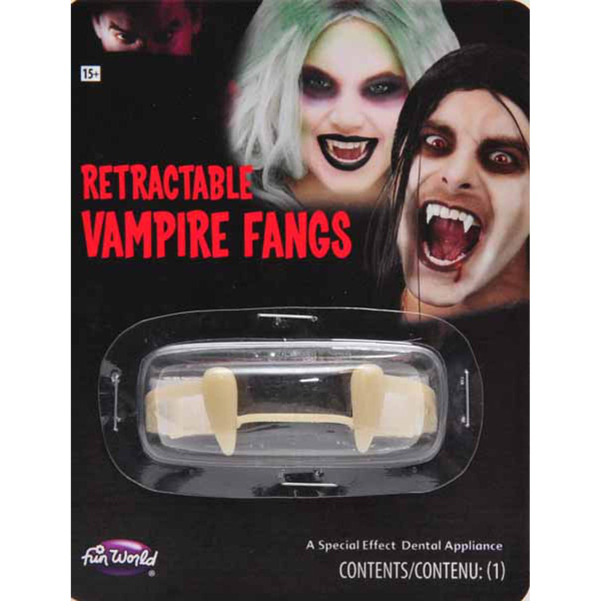 Retractable Vampire Fangs