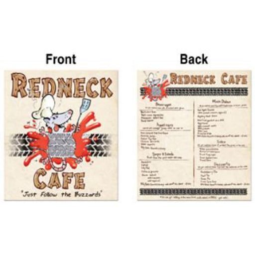 "Road Kill Menu Cutout - 10.5"X12" (Min 3)"