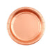 Rose Gold Party Plates 12ct