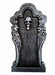 Silver Skull Halloween Tombstone Decoration