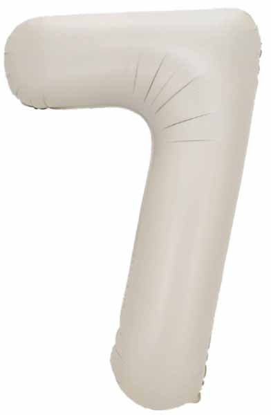 DecoChamp 34" Latte Number 7 Balloon