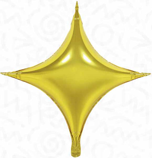Decochamp Starpoint Gold Foil Balloon, 30 Inch