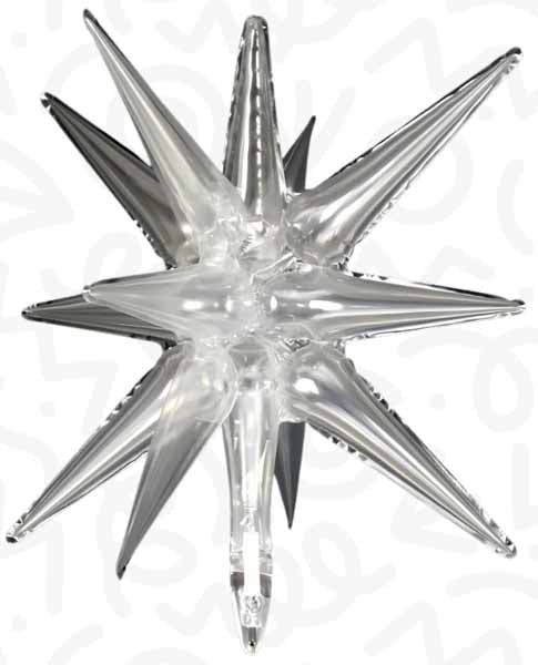 DecoChamp 22-Inch Clear Starburst Balloon