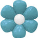 DecoChamp 24-Inch Turquoise Flower Foil Balloons, 2-Pack