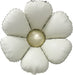 DecoChamp 34-Inch Flower Foil Balloon in Latte/Champagne