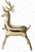 DecoChamp Champagne Reindeer Foil Balloon, 34 Inch