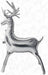 DecoChamp Silver Reindeer Foil Balloon, 20 Inch