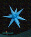 DecoChamp 40-Inch Neon Blue Starburst Foil Balloon