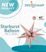 DecoChamp 40-Inch Rose Gold Starburst Foil Balloon