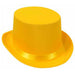 Satin Sleek Top Hat - Yellow