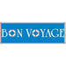 "Say Bon Voyage With Our 5' X 21" Banner"