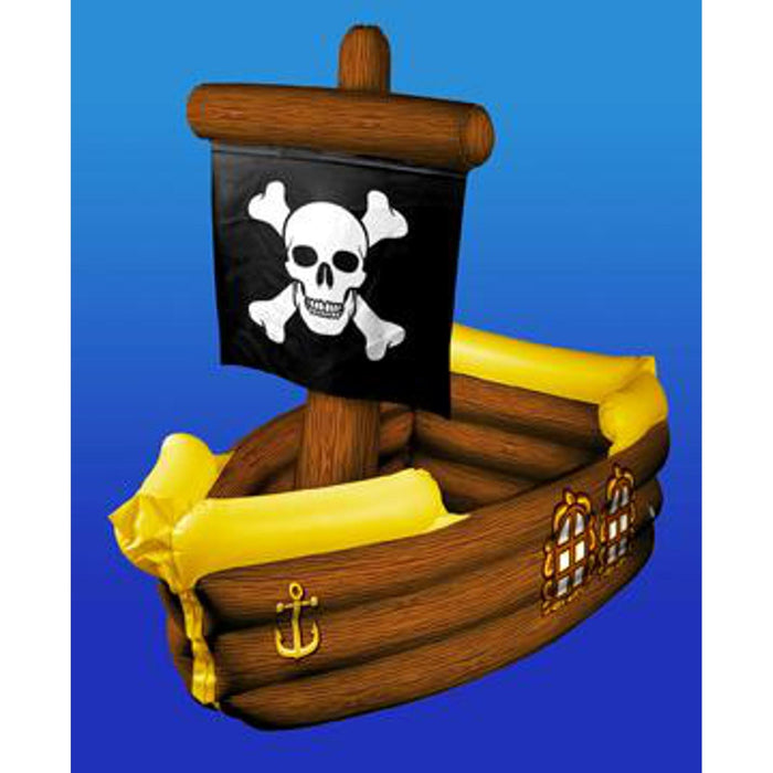 "Set Sail With The Inflatable Pirate Ship Cooler"