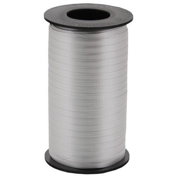 "Shiny Silver 500Yds Curling Ribbon - #20"