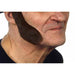 Sideburns - Dk. Brown 7 Cm X 21 Cm