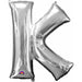 "Silver Letter K - 33""