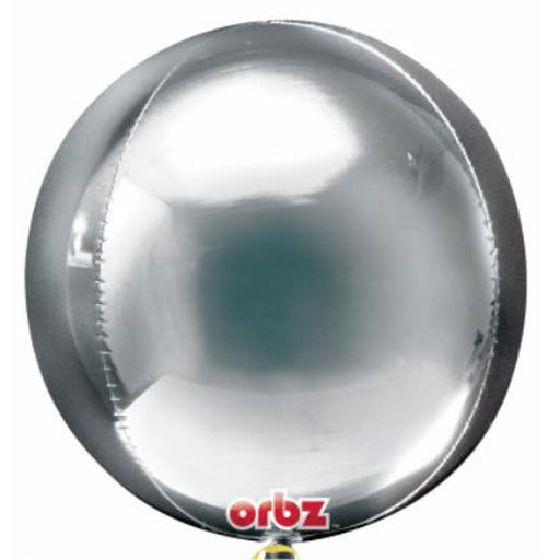 "Silver Orbz 16" Balloon Package"