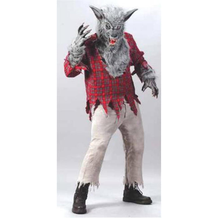"Silver Werewolf Adult Costume"