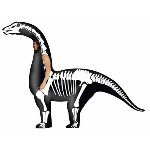 Skeleton Diplodocus Inflatable Costume - Adult O/S.