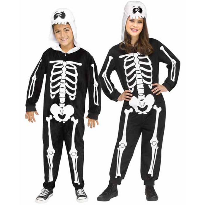 Skeleton Squad Child Costume Medium 8/10 (1/Pk)