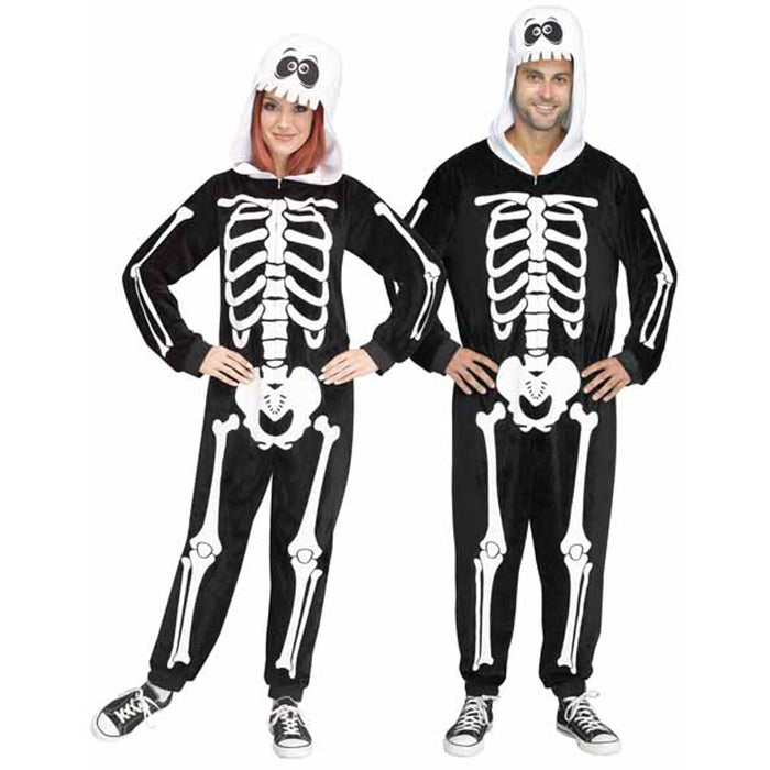 halloween costumes couples - Skeleton Squad Costume For Adults - Adult Medium (5'8", 160Lbs)