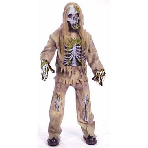 Skeleton Zombie Child Costume - Large 12-14 (1/Pk)