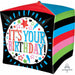 Sketchy Cubez Birthday Balloon Package - G20 Shape