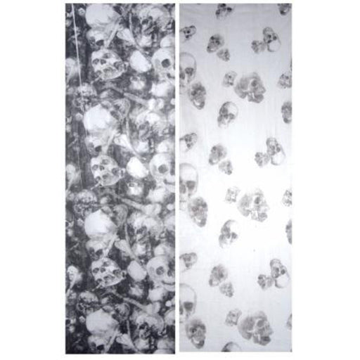 Skull Print Fabric - 118"X30"