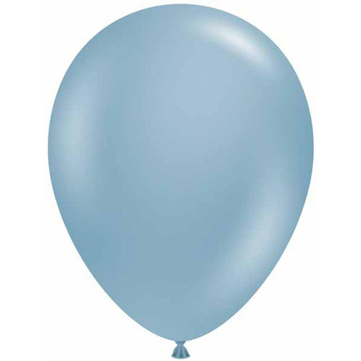 11" Blue Slate Tuftex Latex Balloons  (100/Pk)