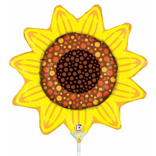 "Small Yet Stunning Sunflower Flat: 14 Inches"