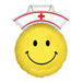 Smiley Nurse Foil Balloon - 28 Inch Flat Shape (B)