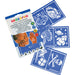 "Snazaroo Boys Adventure Stencils - Set Of 6"