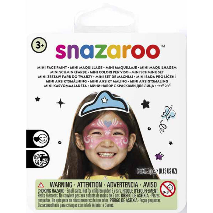 "Snazaroo Mini Paint Kit - Pnk Festive"