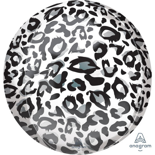 Snow Leopard Animalz Orbz Xl Balloon