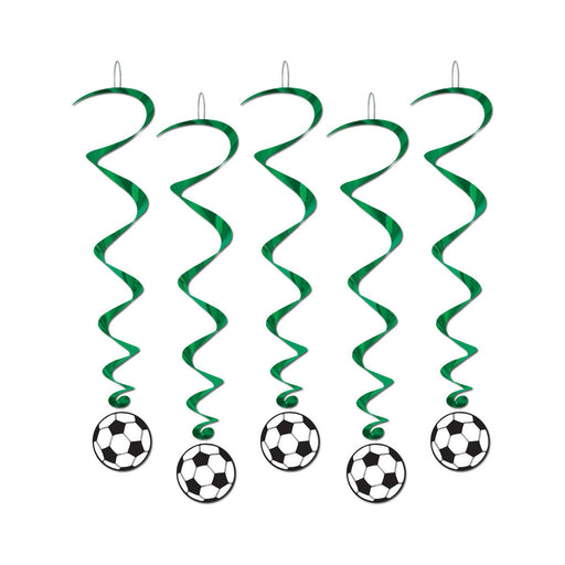 Soccer Ball Whirls (5 Pack)