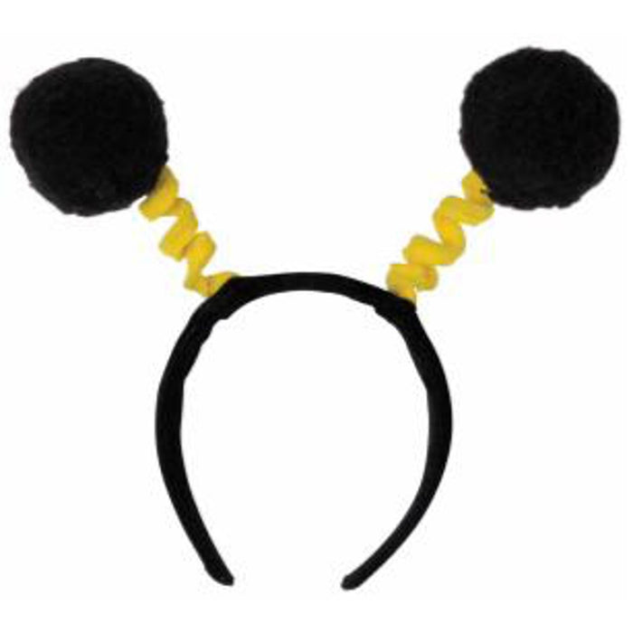 Soft-Touch Pom-Pom Boppers (Black And Yellow)