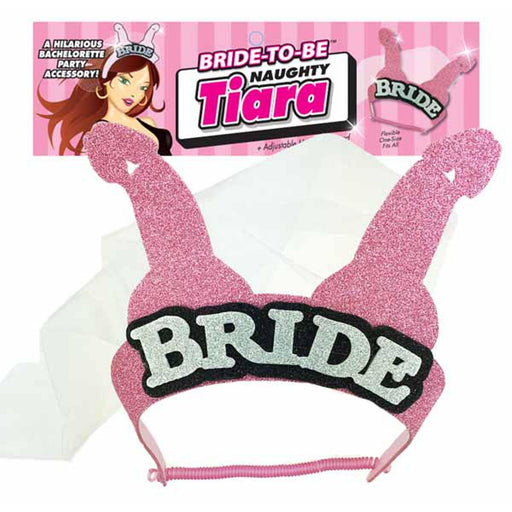 Sparkling Naughty Bridal Tiara - Bride To Be Gift