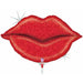 "Sparkling Mini Glitter Lips Balloon - 14 Inch"