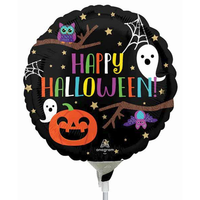 Happy Halloween Night Foil Balloon - 17"