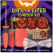 "Spooky Pumpkin Kit With Orange Leds"