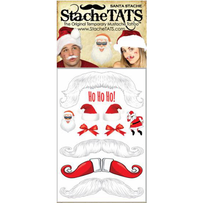 Stachetats Regular Santa Temporary Tattoos.