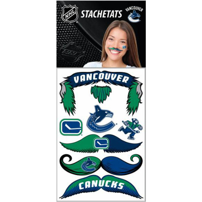 Stachetats Vancouver Canucks Temporary Tattoos.