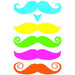 Stachetats Regular Gentleman Bright Temporary Tattoos.