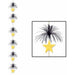Star Firework Stringer 7'Mer 2½" - Black And Gold.