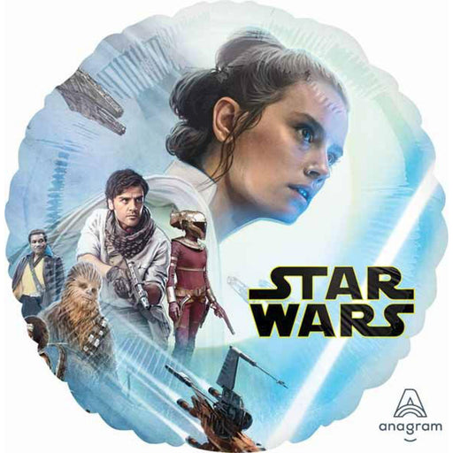 Star Wars Episode 9 Helium Balloon - 18" Round.