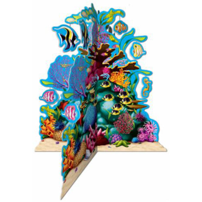 "Stunning 10" 3-D Coral Reef Centerpiece"