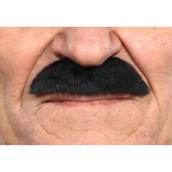 Stylish Straight Black Moustache 