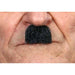 Stylish Charlie Chaplin Toothbrush Moustache - Black & Gray